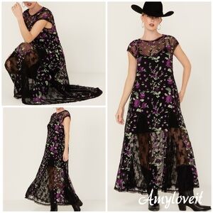 Free People Sky Bright Midi Dress #72